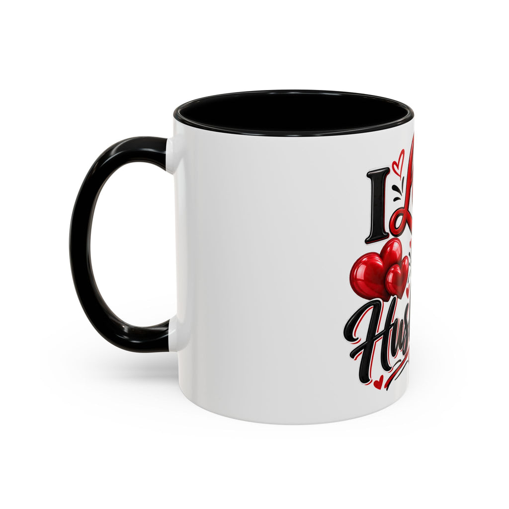 I Love My Husband Accent Coffee Mug – Romantic Valentine’s Day Gift