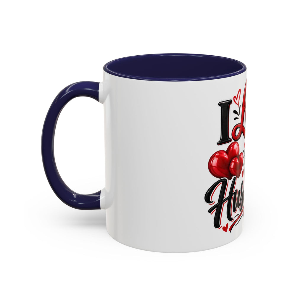 I Love My Husband Accent Coffee Mug – Romantic Valentine’s Day Gift
