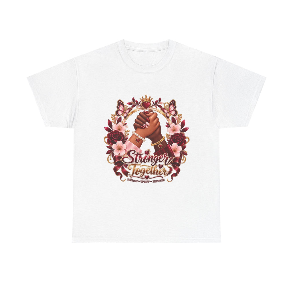 Stronger Together Floral Tee