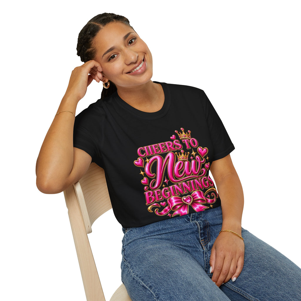 Cheers to New Beginnings T-Shirt