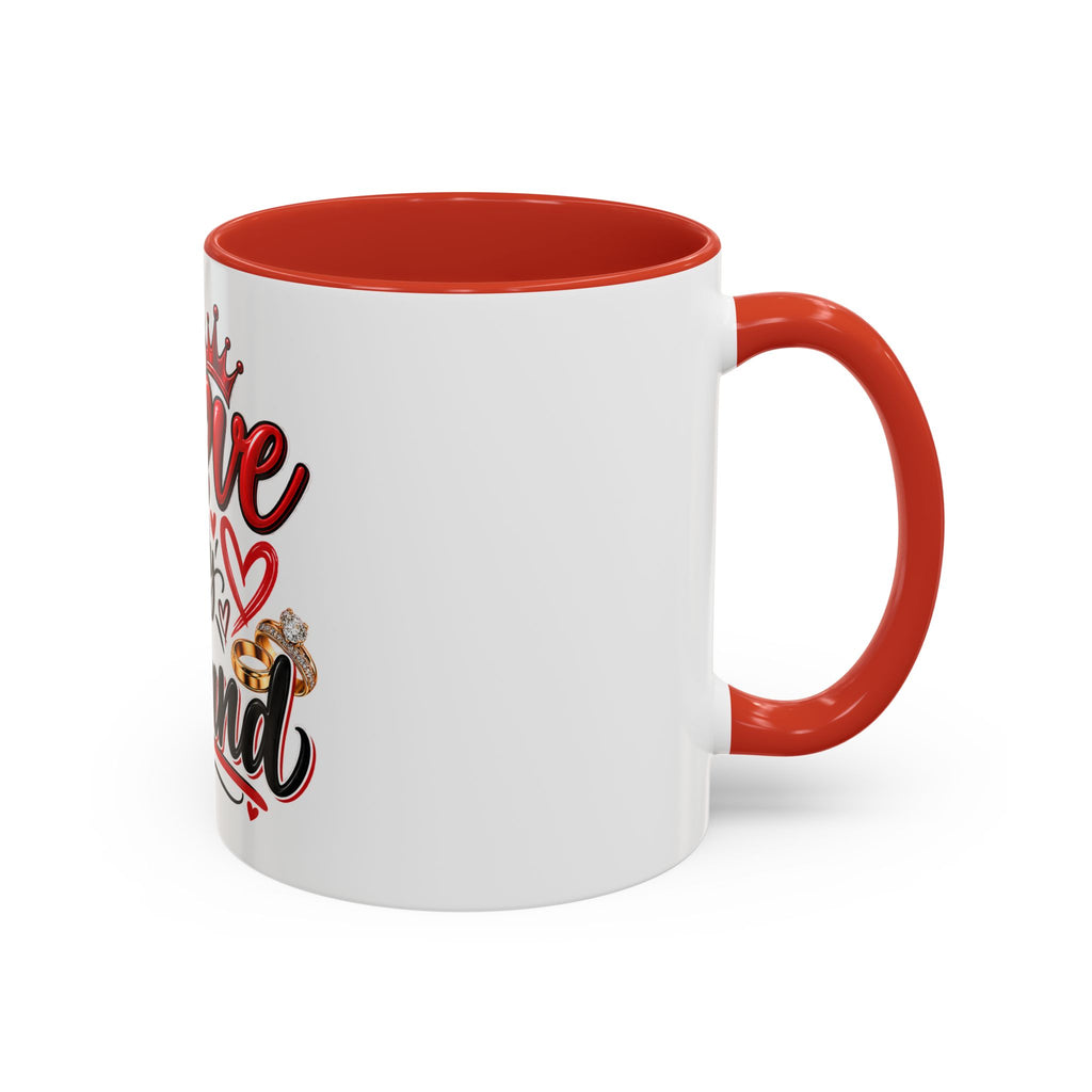 I Love My Husband Accent Coffee Mug – Romantic Valentine’s Day Gift