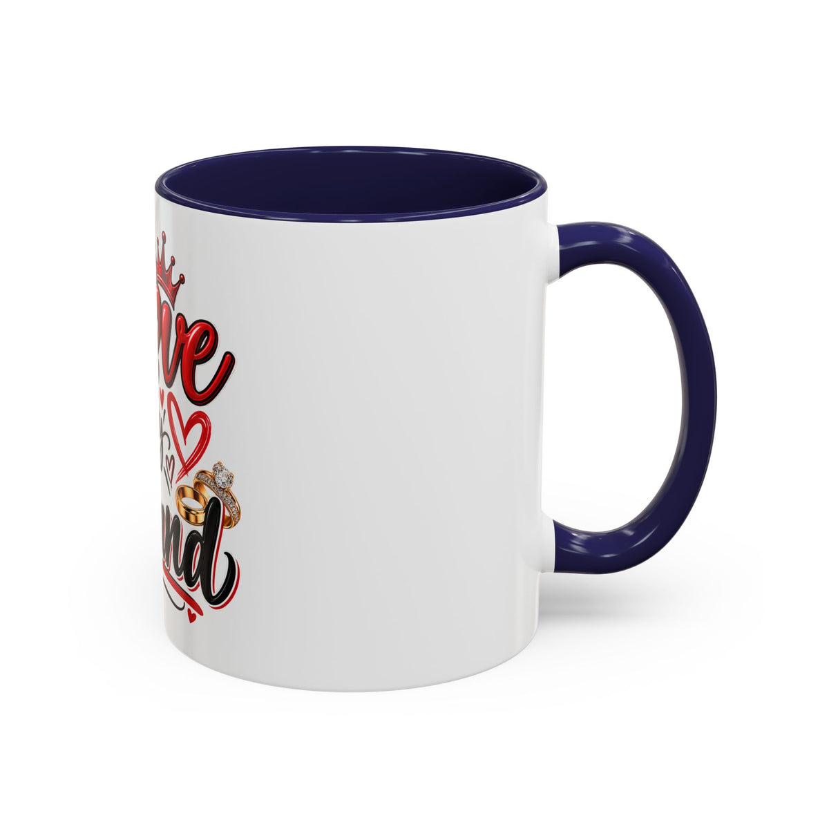 I Love My Husband Accent Coffee Mug – Romantic Valentine’s Day Gift