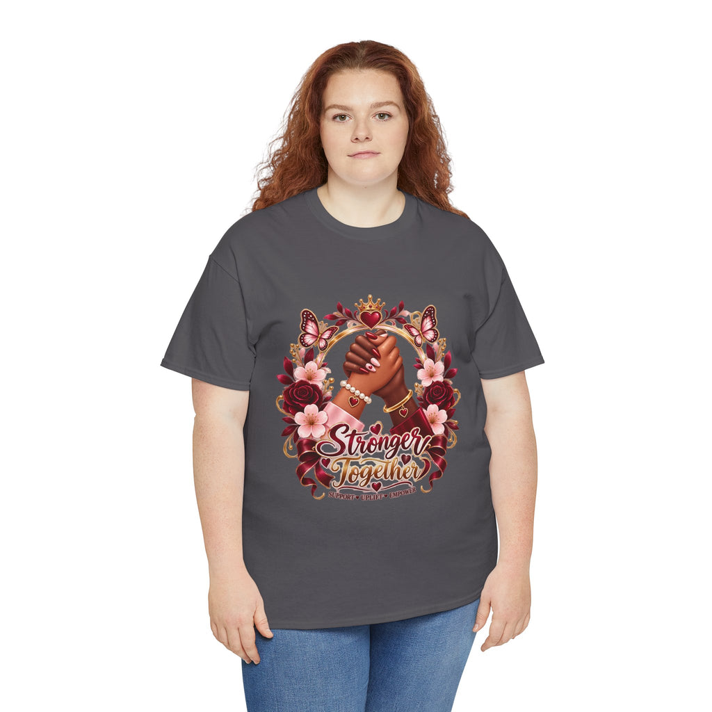 Stronger Together Floral Tee