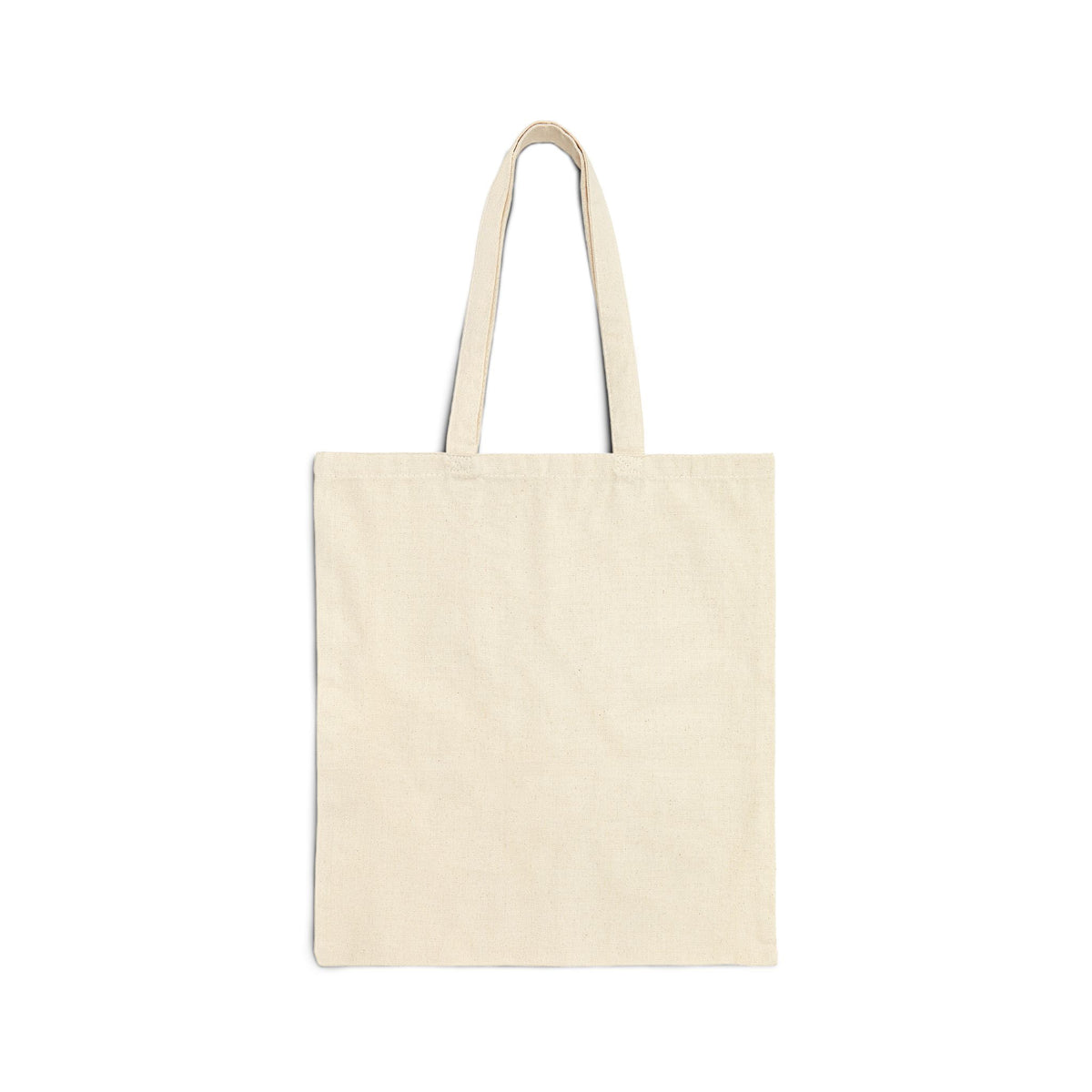 Halloween Ghost & Cats Cotton Tote Bag — "Happy Halloween" Trick-or-Treat Canvas Shopper