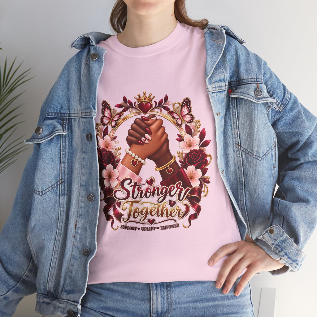 Stronger Together Floral Tee