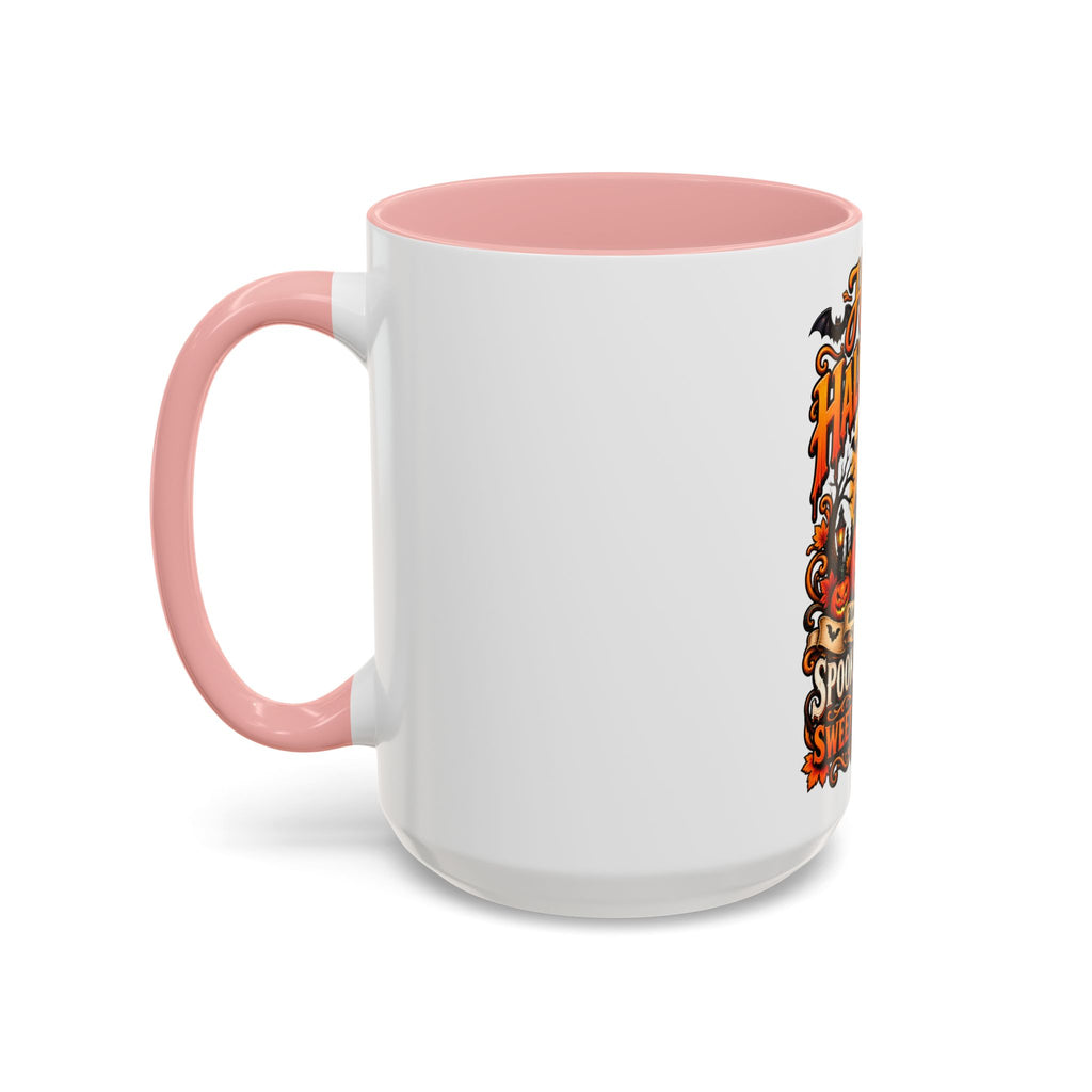 Happy Halloween Coffee Mug — 'Spooks, Treats and Sweet Memories' Accent Mug