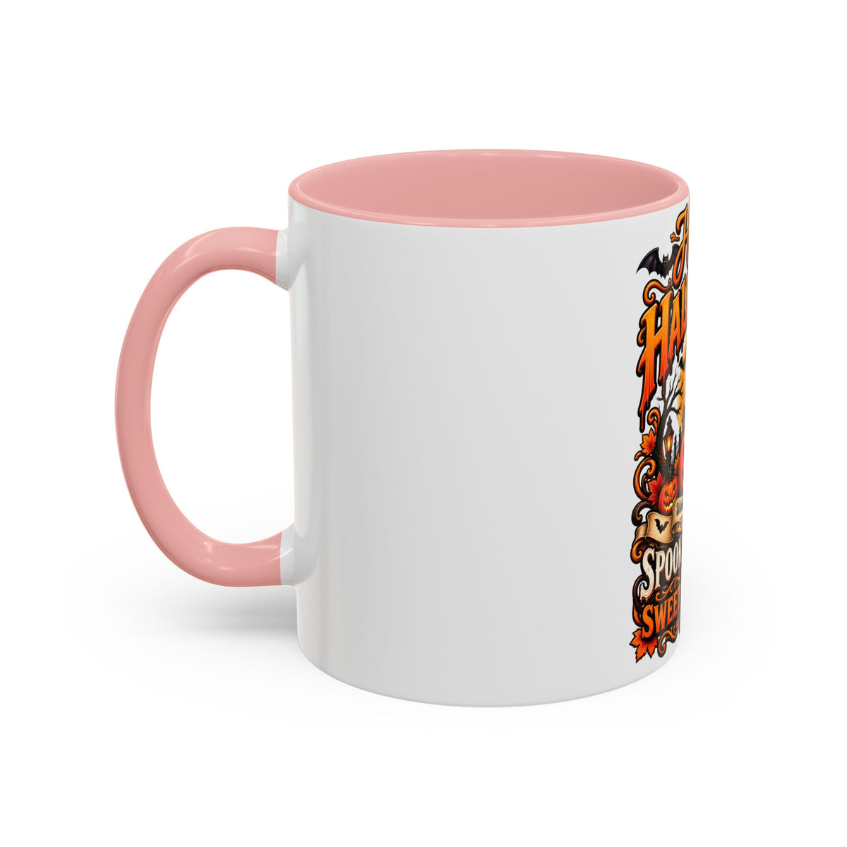 Happy Halloween Coffee Mug — 'Spooks, Treats and Sweet Memories' Accent Mug