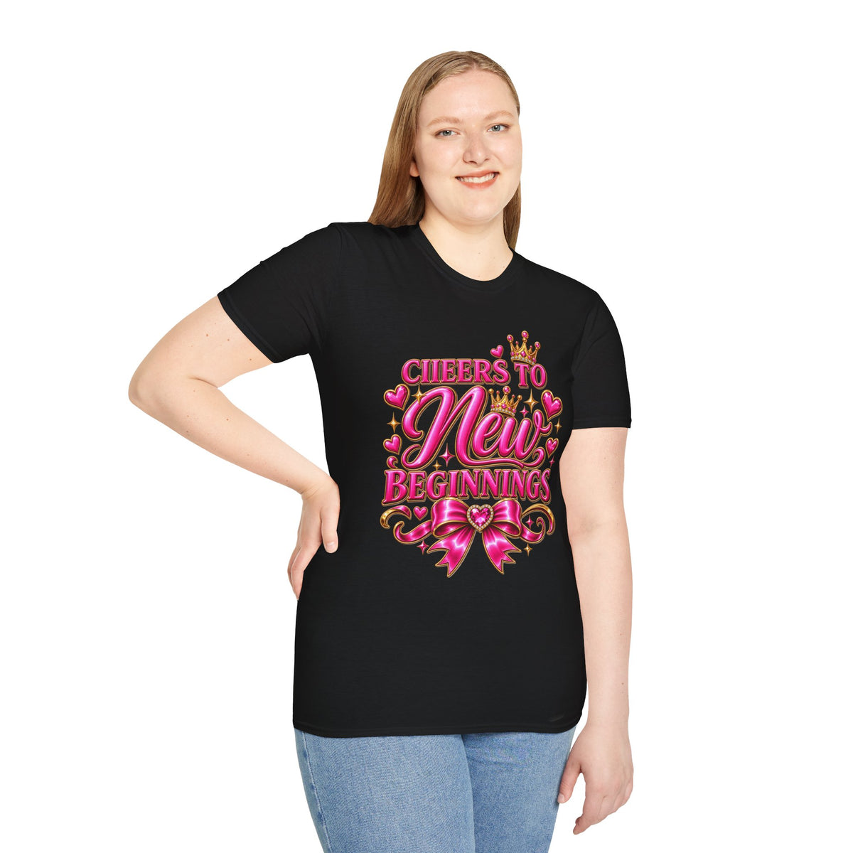 Cheers to New Beginnings T-Shirt