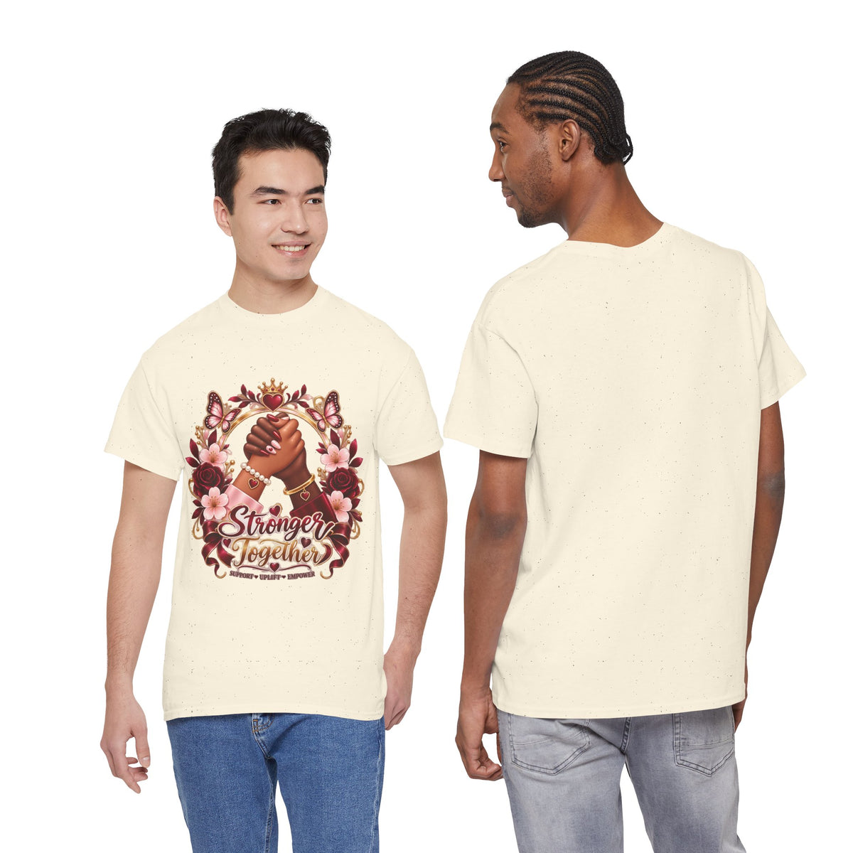 Stronger Together Floral Tee