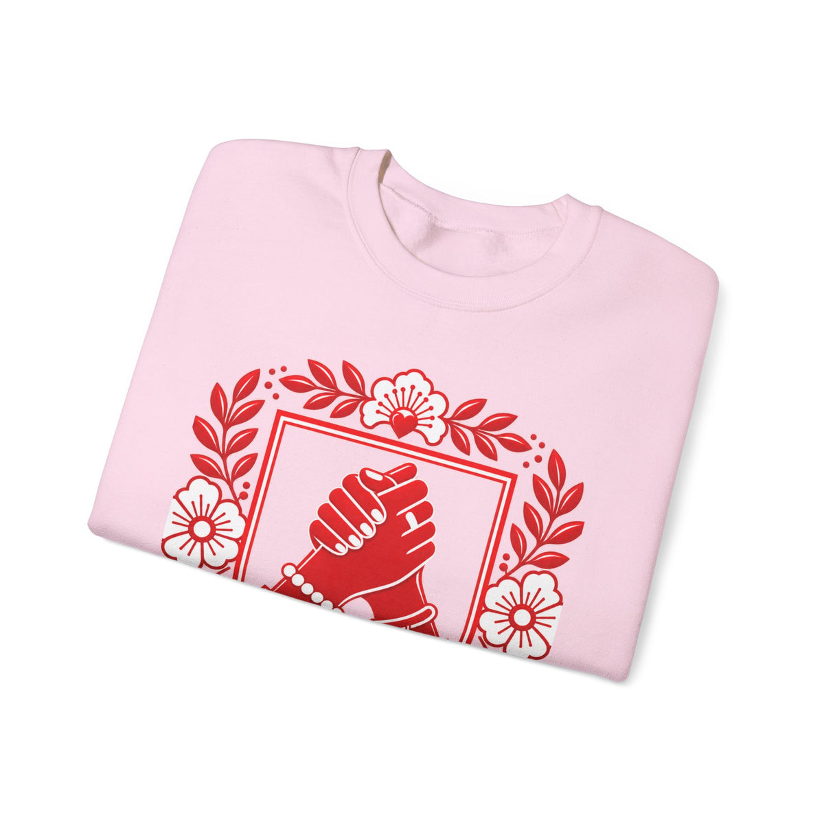 We Rise Together Crewneck Sweatshirt — Solidarity Graphic Sweatshirt