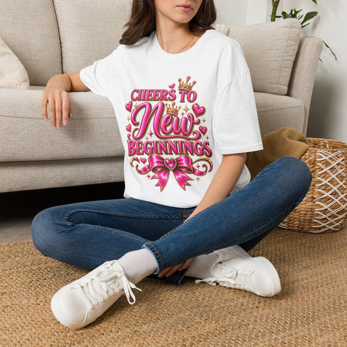 Cheers to New Beginnings T-Shirt