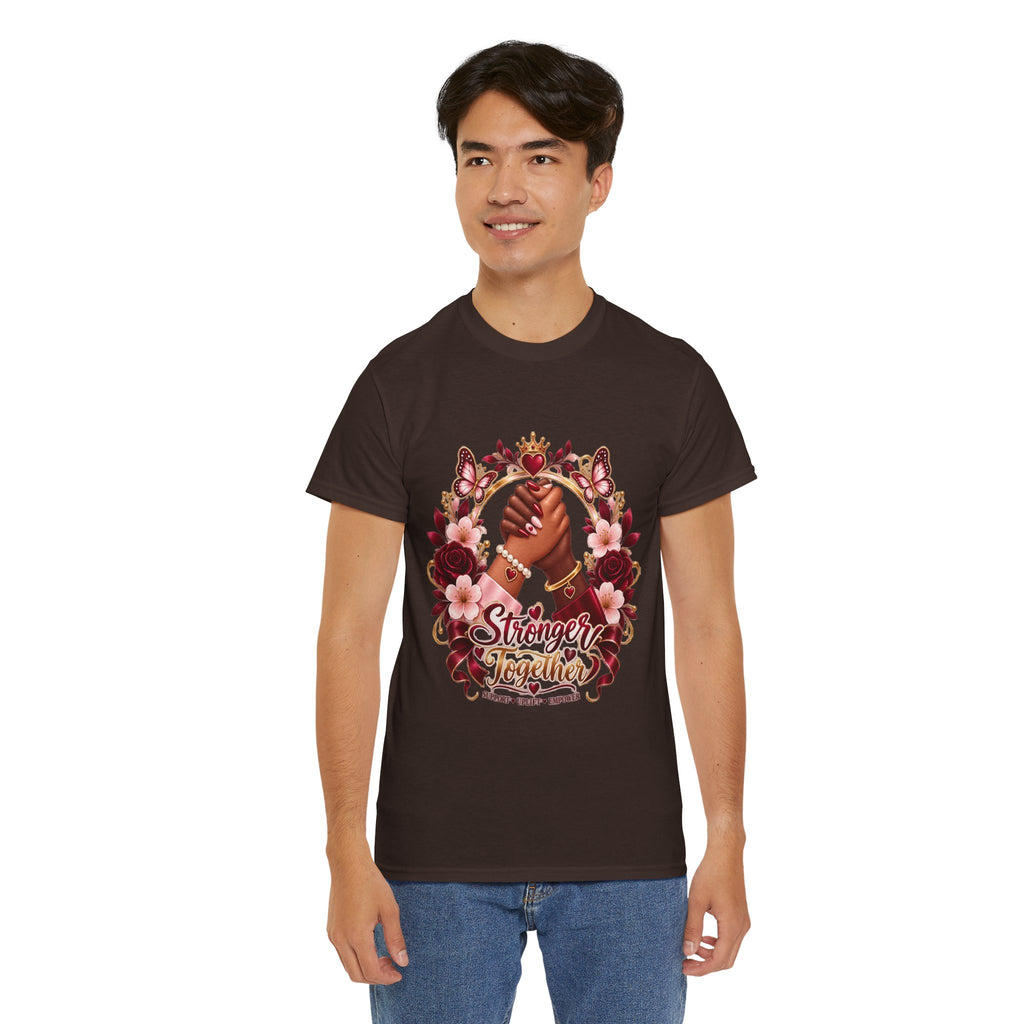 Stronger Together Floral Tee