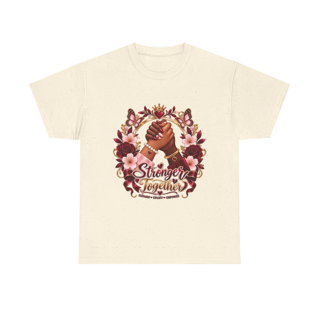 Stronger Together Floral Tee