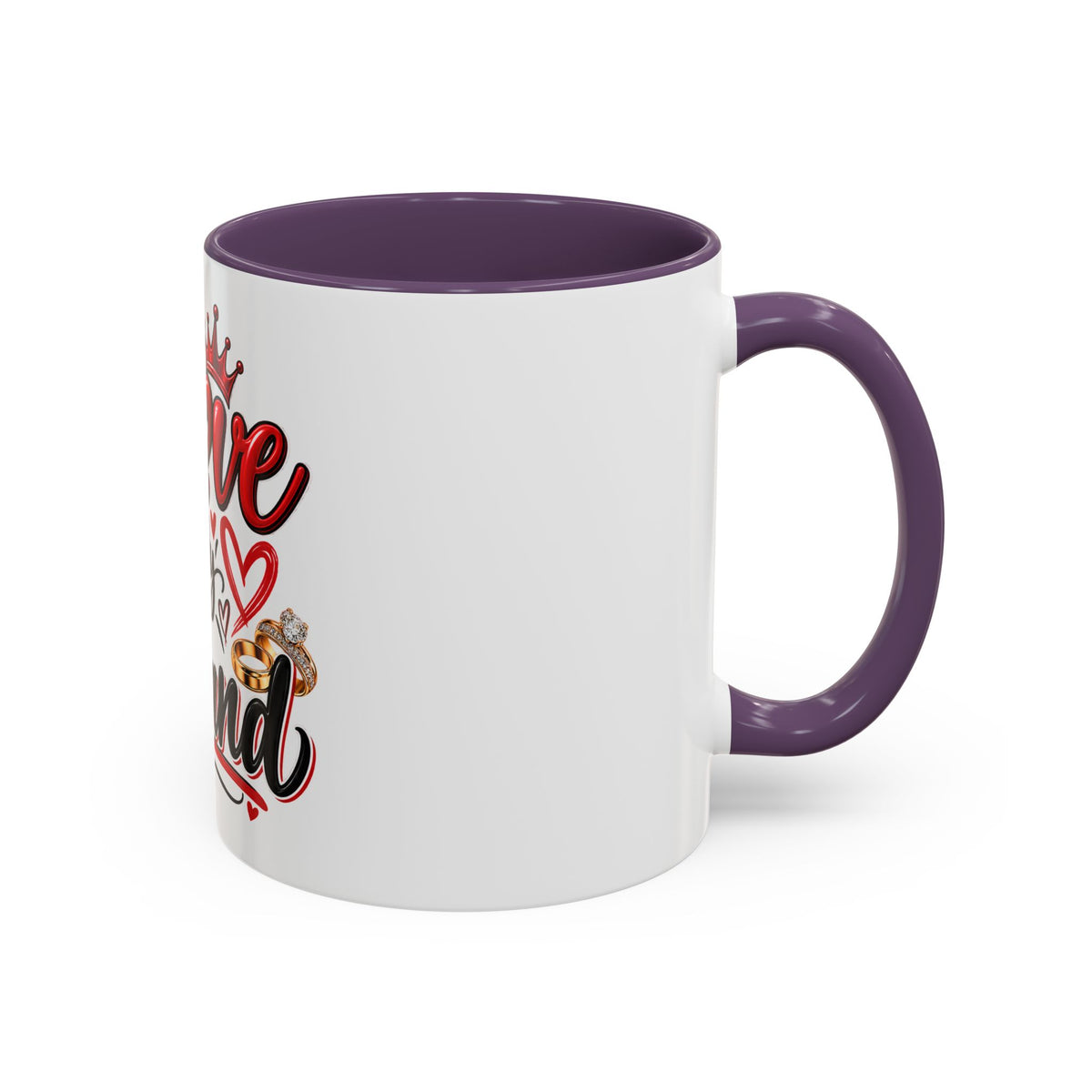 I Love My Husband Accent Coffee Mug – Romantic Valentine’s Day Gift