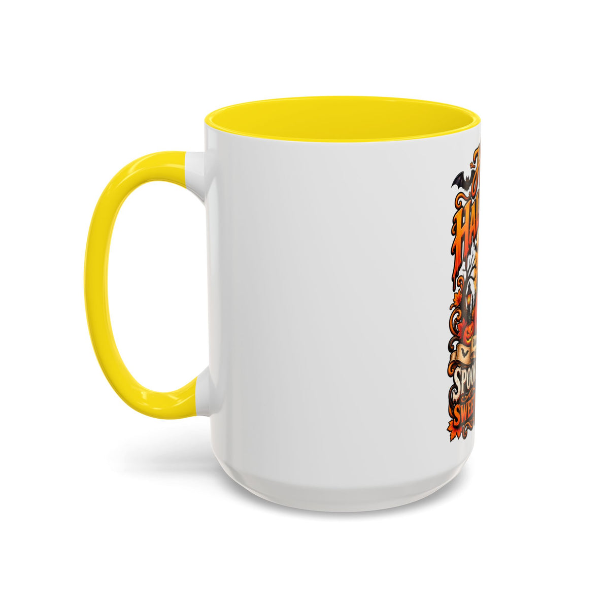 Happy Halloween Coffee Mug — 'Spooks, Treats and Sweet Memories' Accent Mug