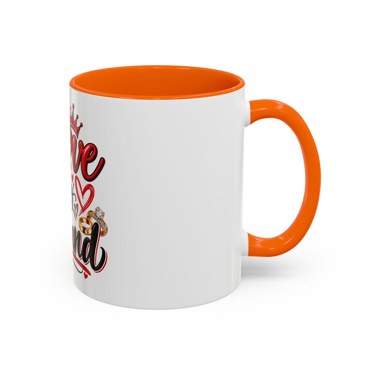 I Love My Husband Accent Coffee Mug – Romantic Valentine’s Day Gift