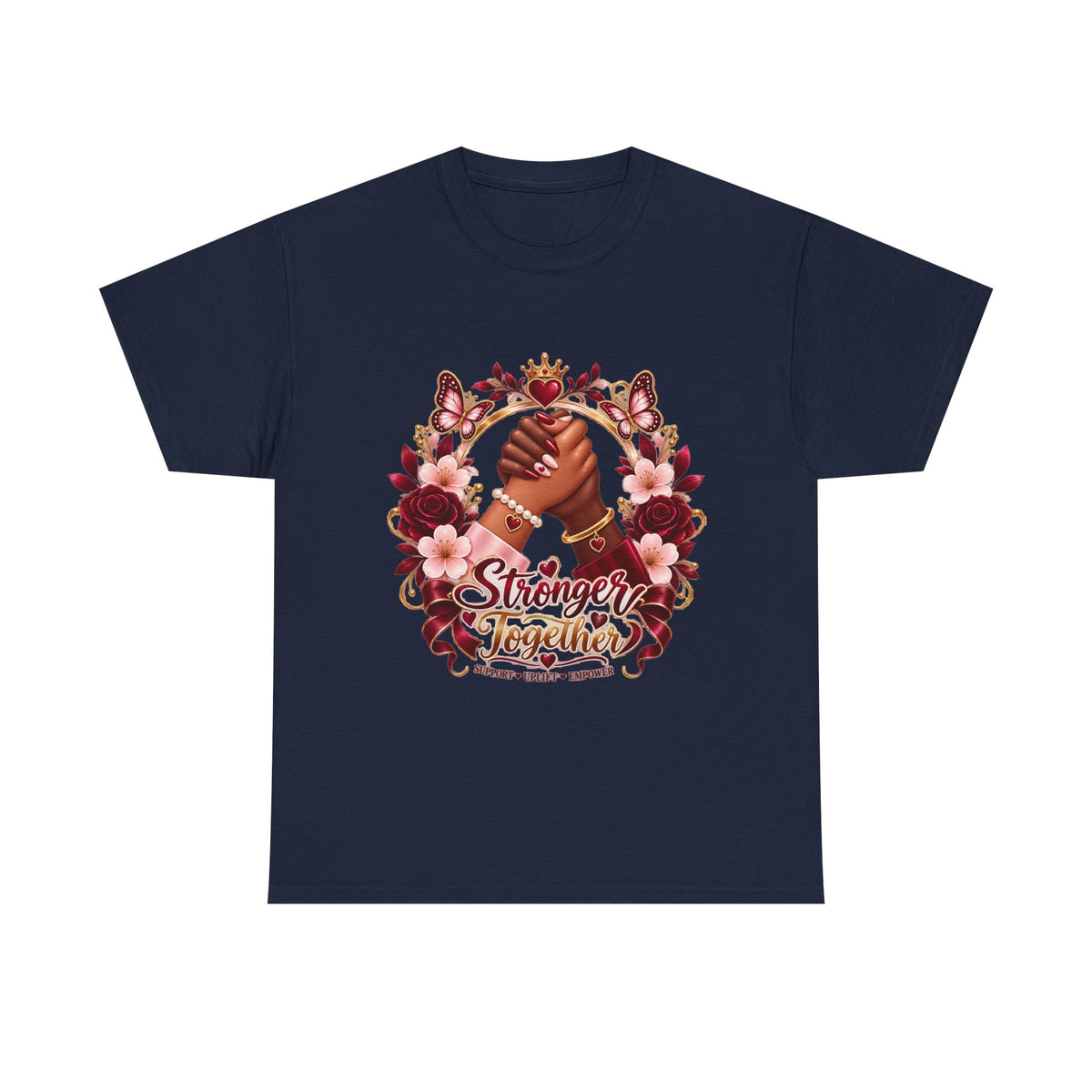 Stronger Together Floral Tee