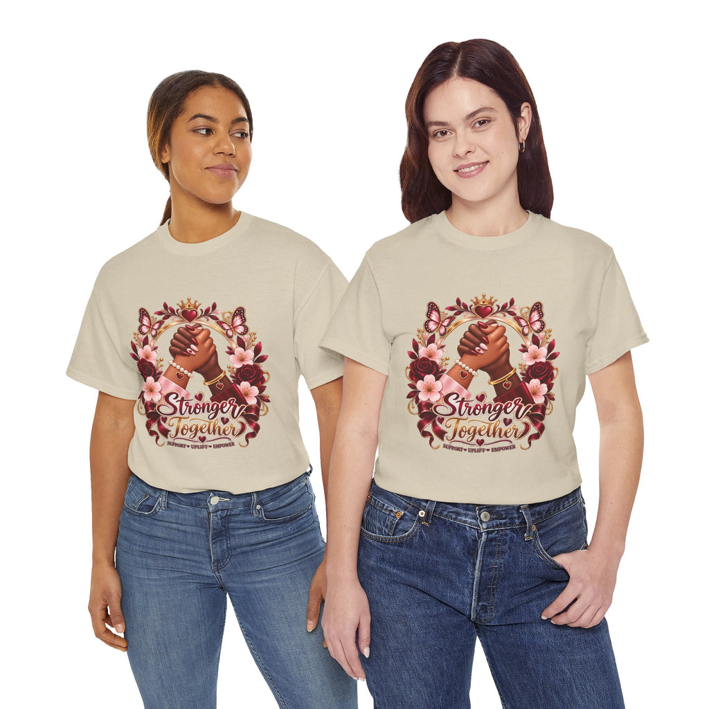 Stronger Together Floral Tee