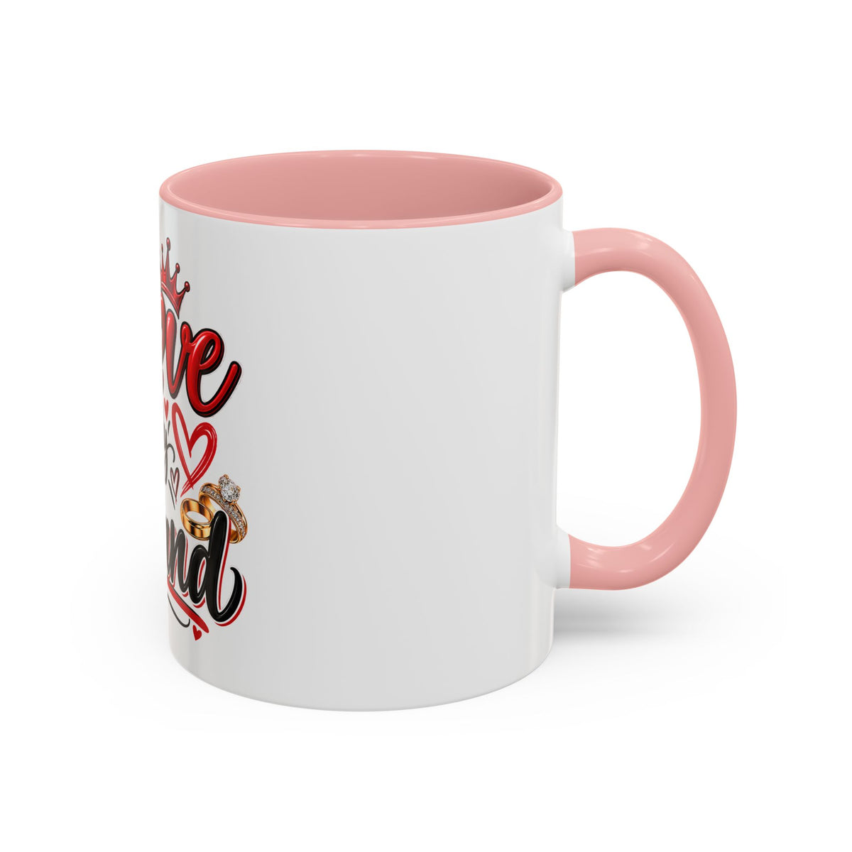 I Love My Husband Accent Coffee Mug – Romantic Valentine’s Day Gift