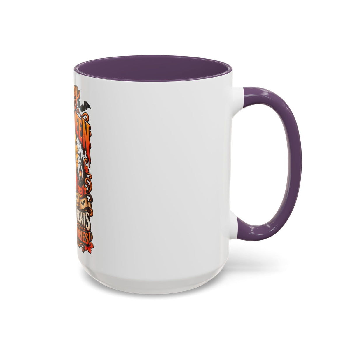 Happy Halloween Coffee Mug — 'Spooks, Treats and Sweet Memories' Accent Mug