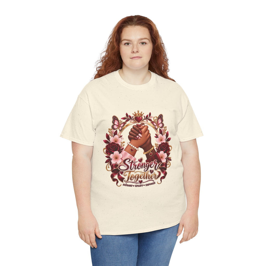 Stronger Together Floral Tee