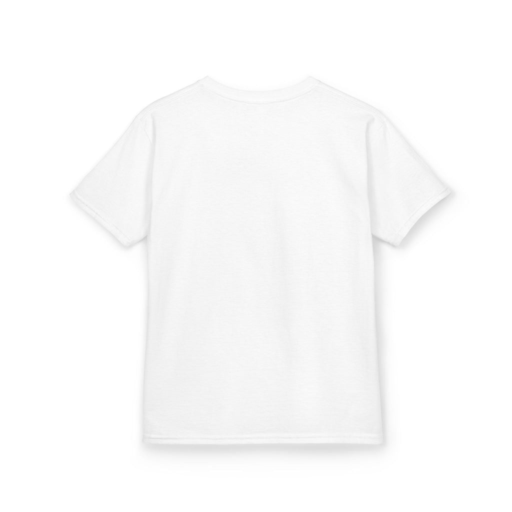 Kids Tee — Blue Streetwear King Graphic (Stay Focused)