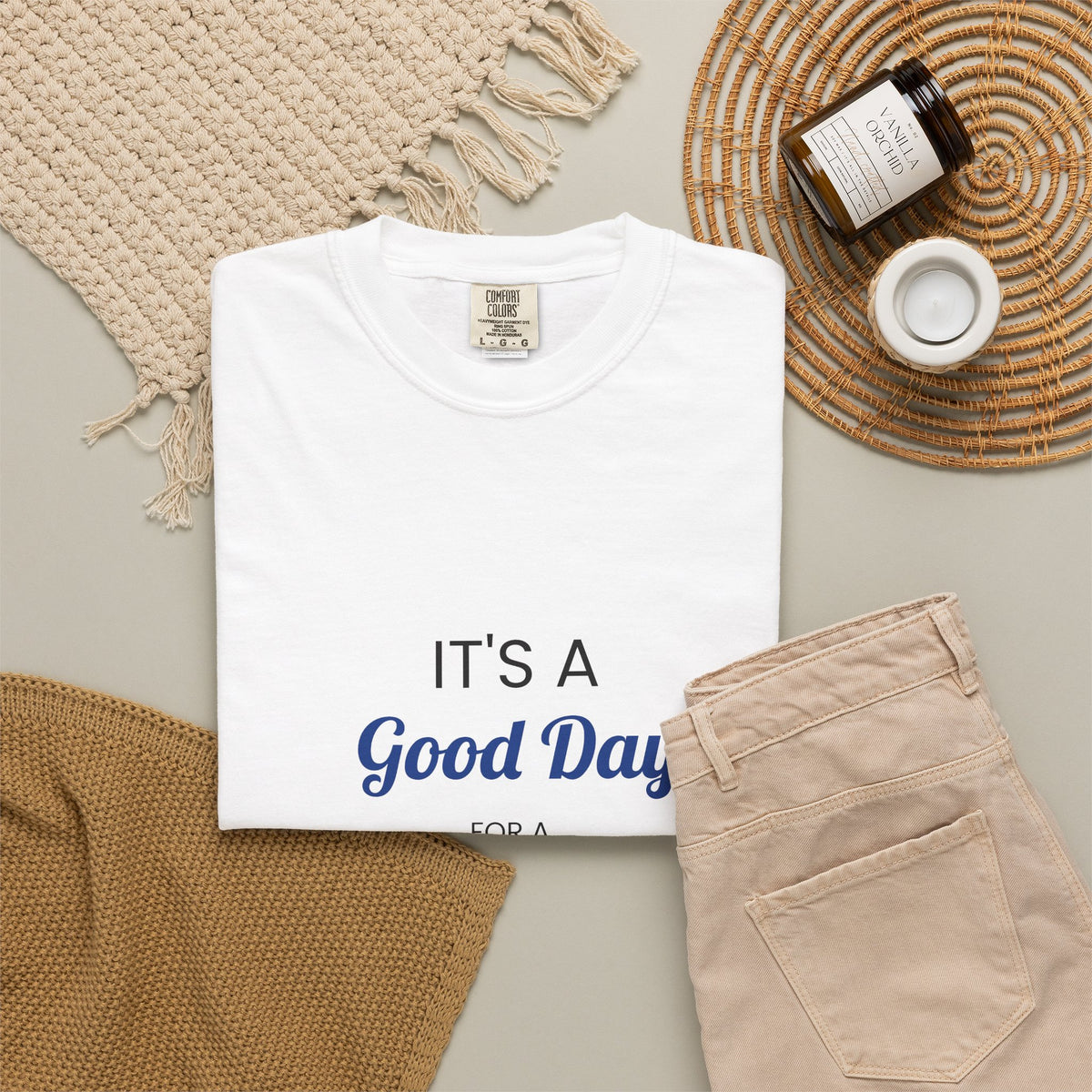 Birthday Graphic T-Shirt - "It's a Good Day for a Birthday"
