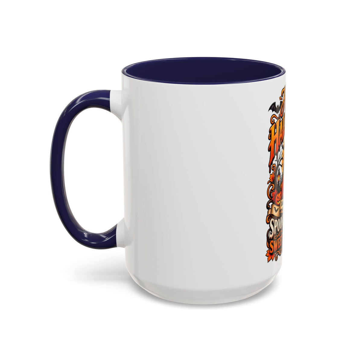 Happy Halloween Coffee Mug — 'Spooks, Treats and Sweet Memories' Accent Mug