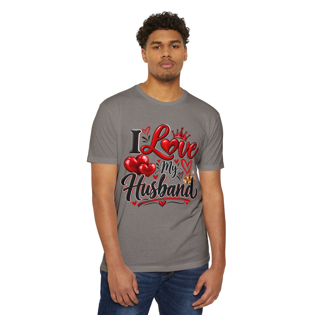 I Love My Husband T-Shirt — Romantic Valentine's Day Tee for Wives