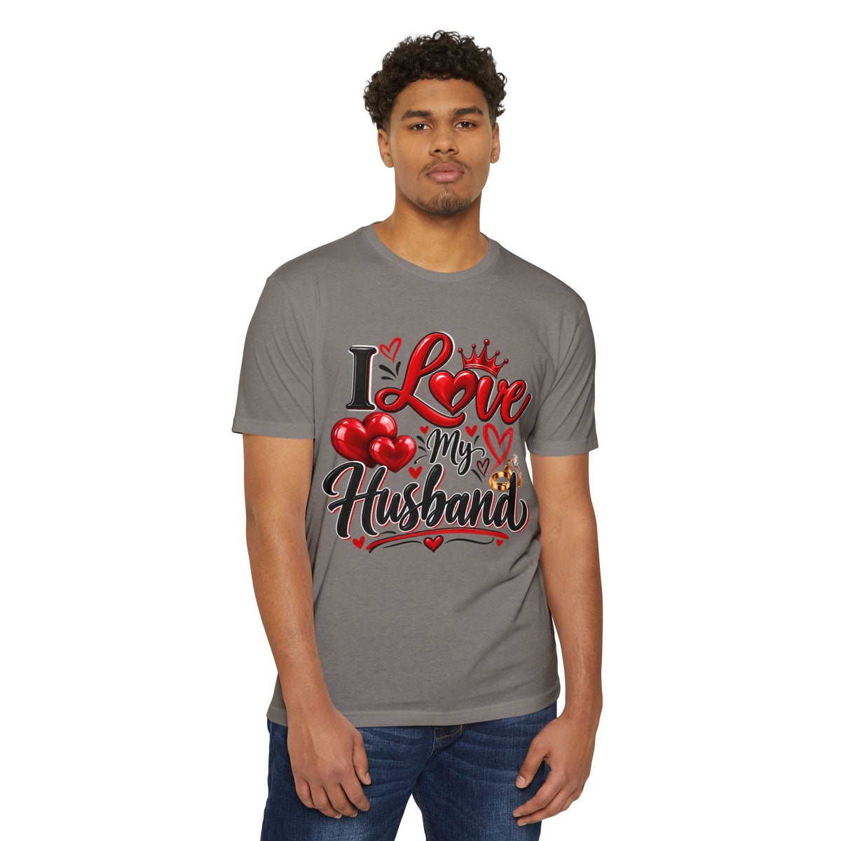 I Love My Husband T-Shirt — Romantic Valentine's Day Tee for Wives