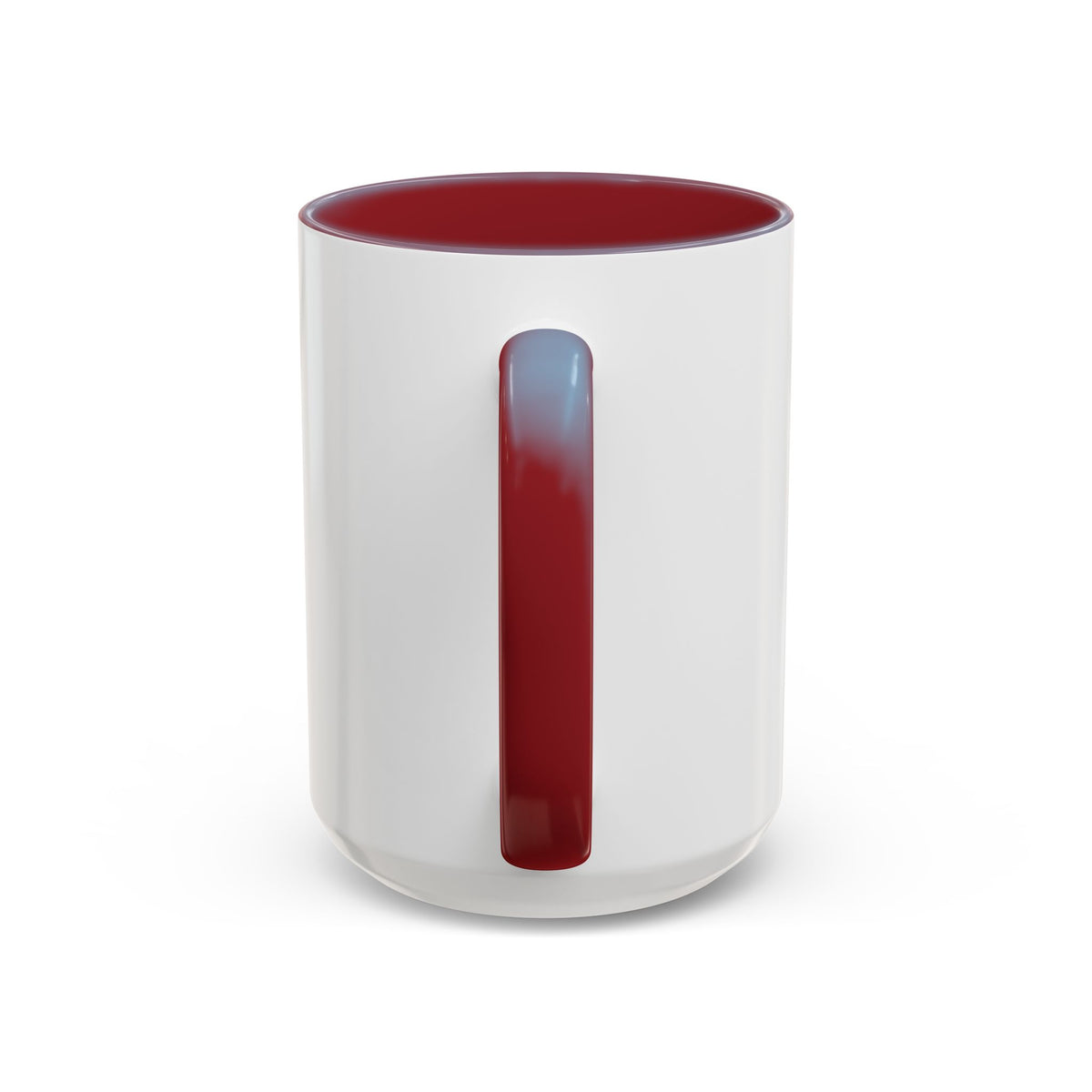 Love Heart Accent Coffee Mug — Red Leopard Floral Valentine Gift (11/15 oz)