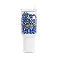 40oz Dad Tumbler — "You Are A Good Dad" Blue Crown Travel Mug