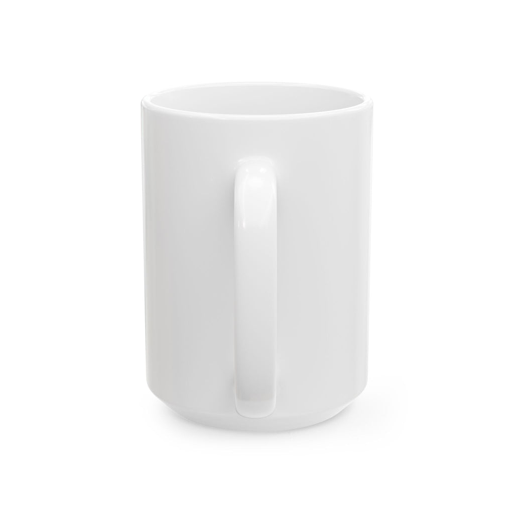 Love Hearts Ceramic Mug — Pink Leopard Heart Design (11oz & 15oz)