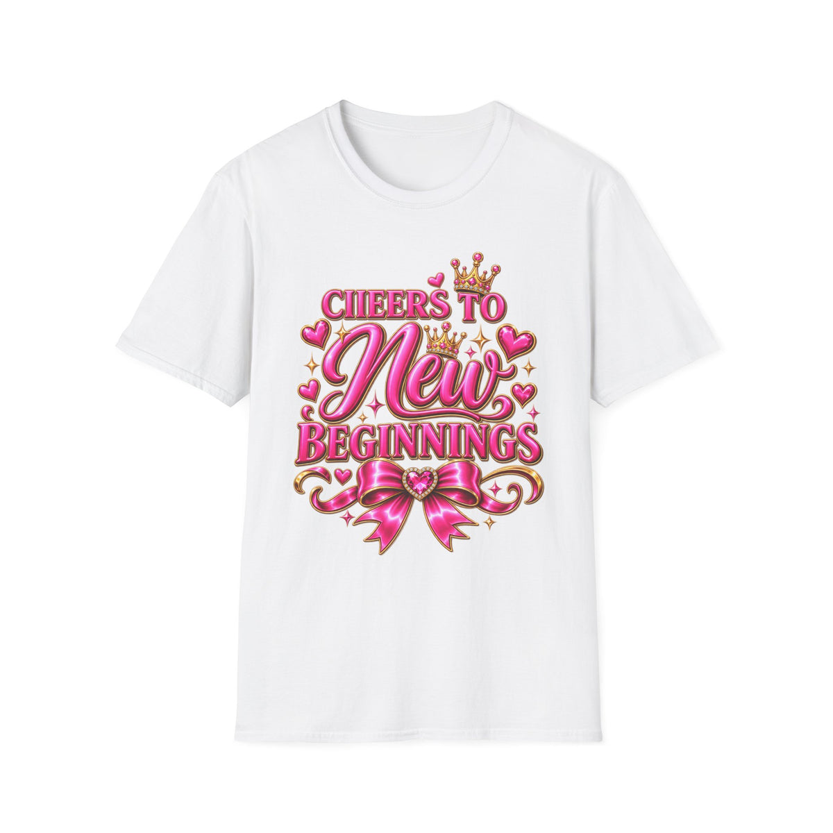 Cheers to New Beginnings T-Shirt