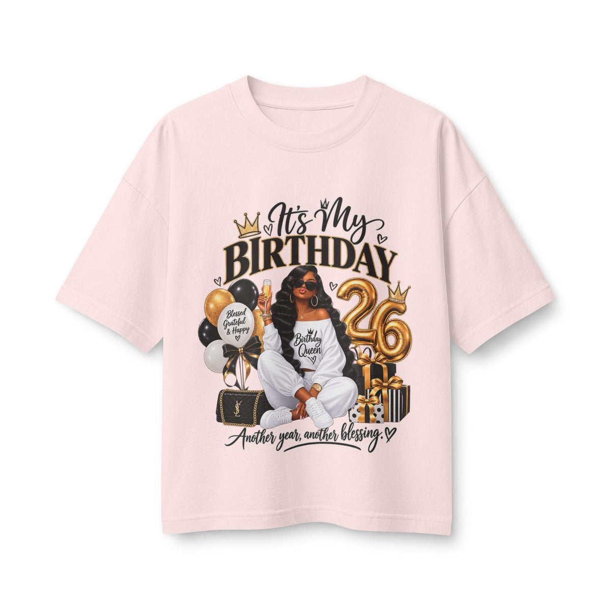 Birthday Queen Tee — "It's My Birthday" 26th Celebration Shirt