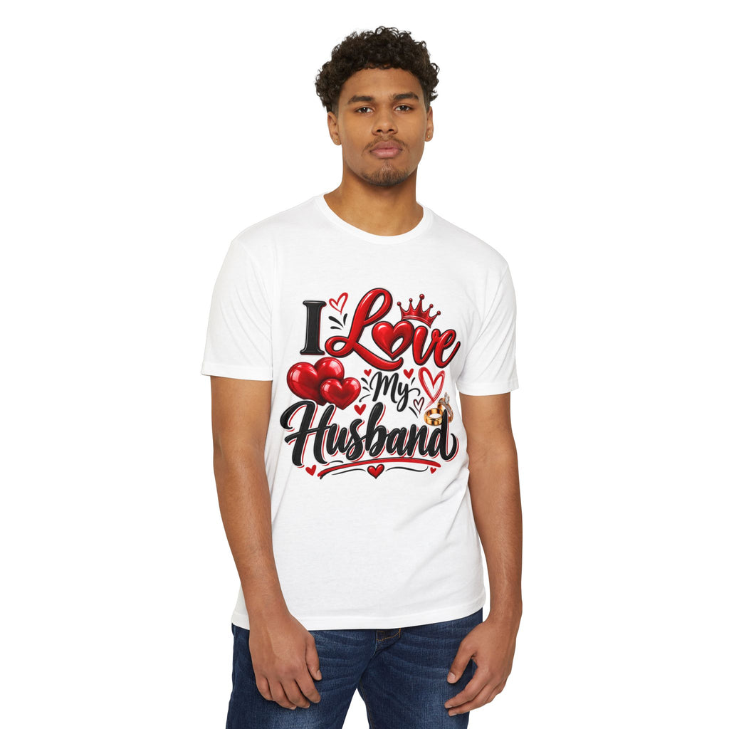 I Love My Husband T-Shirt — Romantic Valentine's Day Tee for Wives