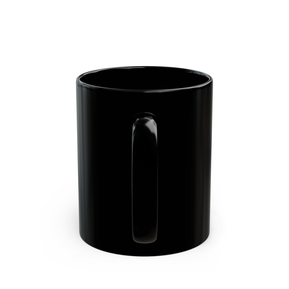 I Heart Mom Black Mug — 'I  Mom' Rose Gift Mug for Mother's Day