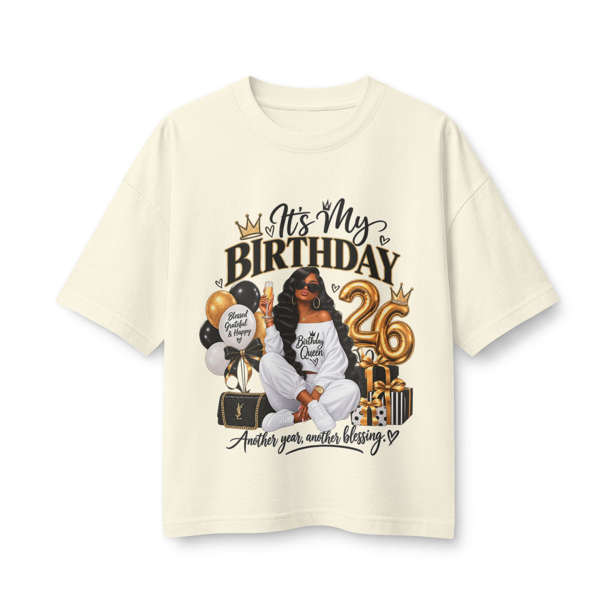 Birthday Queen Tee — "It's My Birthday" 26th Celebration Shirt