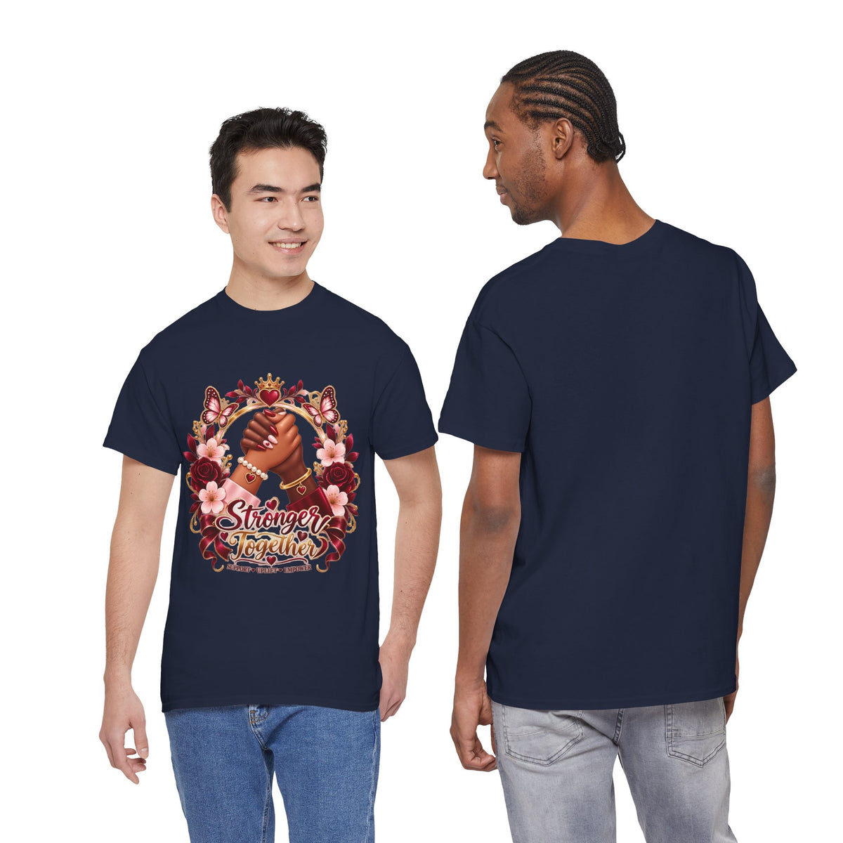 Stronger Together Floral Tee